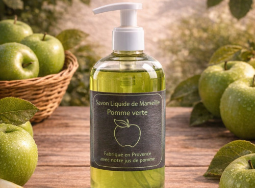 Pom Bio Berger - Savon liquide de Marseille à la Pomme verte