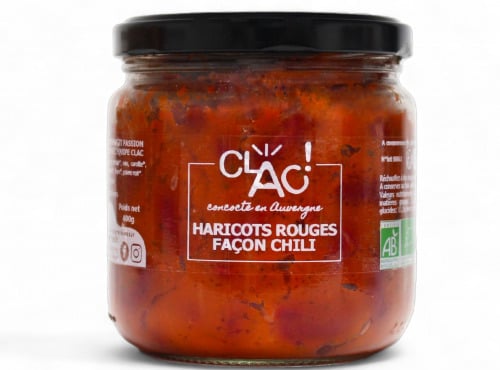 CLAC Conserverie - Haricots rouges façon chili bio - 400g