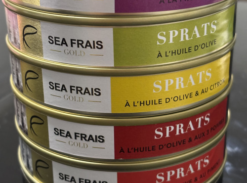 L'atelier Sea Frais - Lot de 6 boites de sprats