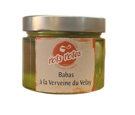 Pots Potes - Babas à la liqueur de verveine du Velay (6% alc. Vol) - 4 pers
