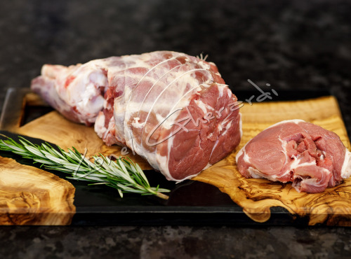 Boucherie Charcuterie Traiteur Lionel Ghérardi - Tranche de Gigot d'Agneau marinée ail des ours x 2