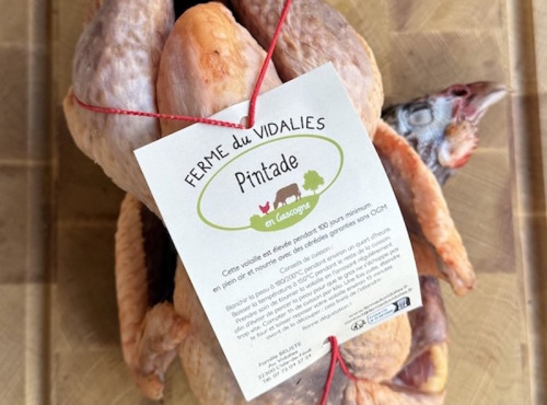 Ferme du Vidalies - lot de 6 pintades de 1,6kg