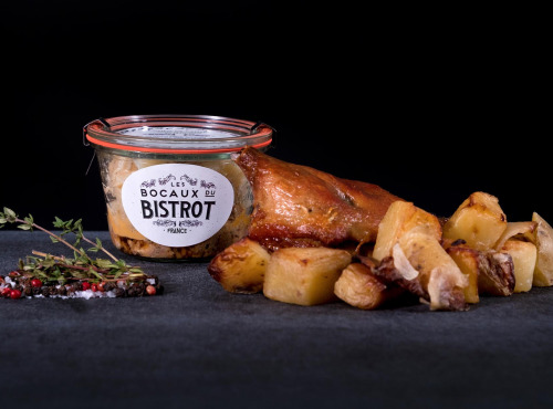 Les Bocaux du Bistrot - Confit de canard "AOP Sud Ouest", pommes de terre Sarladaises