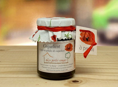 Les Perles Rouges - Confit De Pétales De Coquelicots