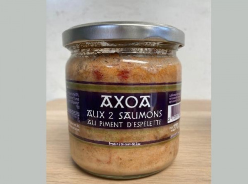 ONAKE - Le Fumoir du Pays Basque - Axoa Deux Saumons au Piment d'Espelette - BIO - 270g