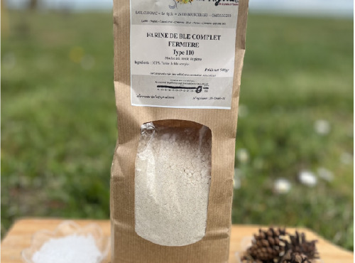La Ferme du Rigola - Farine de Blé complet T110 - 500g