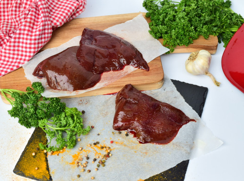 Dégustonfoin - [SURGELÉ] Foie de Bœuf Tranché BIO – 600g