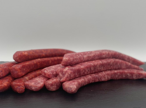 La Ferme d'Autrac - Merguez et Chipolatas de Boeuf BIO 1  kg