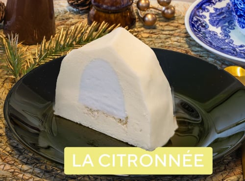 Mademoiselle Fayel - Bûche Glacée Bio : La Citronnée 4 pers