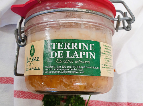 Ferme de la Paumerais - CONSERVE DE LAPIN ARTISANALE (x1) - 180 Gr