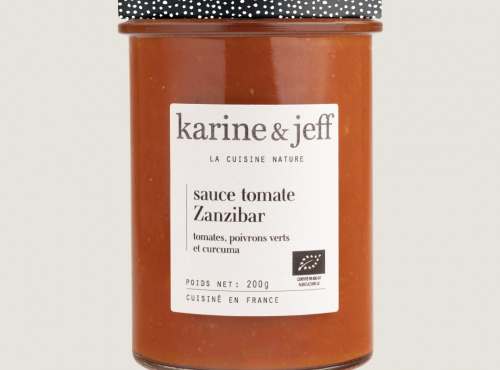 Karine & Jeff - Sauce tomate Zanzibar 6x200g
