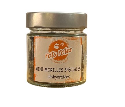 Pots Potes - Mini morilles deshydratées