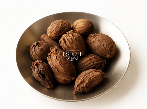 Esprit Zen - Cardamome noire entière - Sachet de 50g