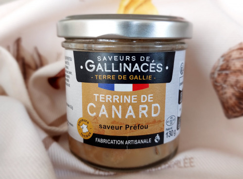 Terre de Gallie - TERRINE DE CANARD SAVEUR PREFOU NOUVEAUTE AUTOMNE 2025