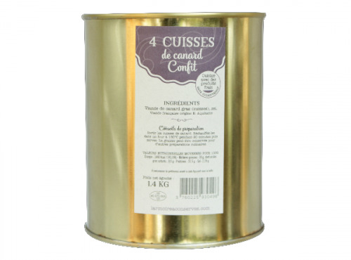 L'Armoire à Conserves - Quatre Cuisses De Canard Confites