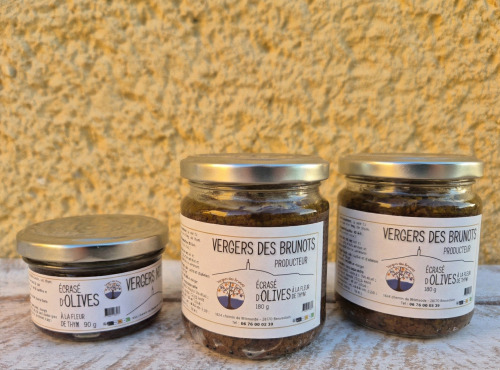 Vergers des brunots - Ecrasés d'olives x3