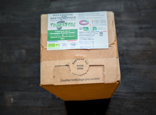 Elevage de Cochons en Forêt et Produits du Terroir Jurassien - Huile de Tournesol Vierge 3L - Bio