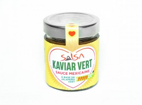 Salsamour - KAVIAR JALAPEÑO VERT piquante 180g