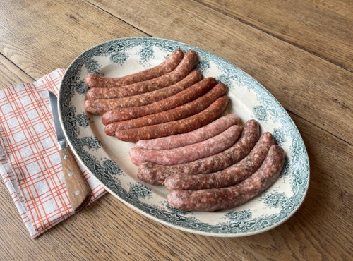 Boucherie Guiset, Eleveur et boucher depuis 1961 - BARBECUE Mix Saucisses 100% maison et viandes fermières