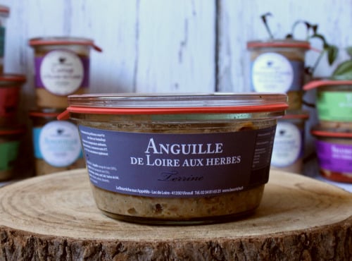 La Bourriche aux Appétits - Terrine d'anguille de Loire aux herbes 200g