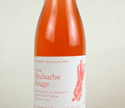 Saveur d'Ornain - Nectar de rhubarbe rouge
