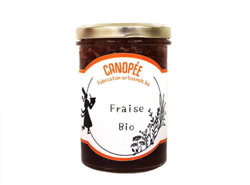 Biscuiterie des Vénètes - Canopée Confiture de Fraise Extra