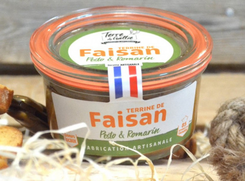 Terre de Gallie - Terrine de faisan pesto romarin x 16
