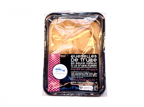 Pisciculture des eaux de l'Inval - Quenelles de truite sauce Nantua 450 gr