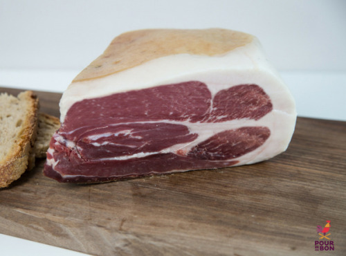 Pierre Matayron - Quart du Haut (jarret) de Jambon de Porc Noir Gascon, 900 g