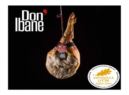 La ferme Elizaldia - Jambon de Don'Ibane 20 à 24 mois entier à l'os 7kg
