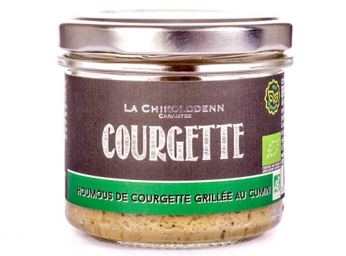 La Chikolodenn - Tartinable de courgette pour l'apéritif ou un en-cas maison -houmous de courgettes grillées au cumin