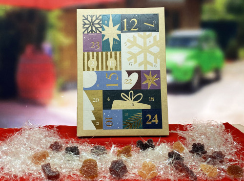 Les Perles Rouges - [Précommande] Calendrier de l'Avent TRESOR Chicatines (pâtes de fruits) Les perles rouges