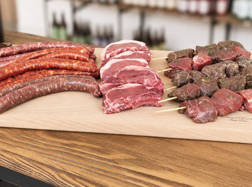 L'Atelier du Loup - Coffret Barbecue de gibier - familial 10 personnes