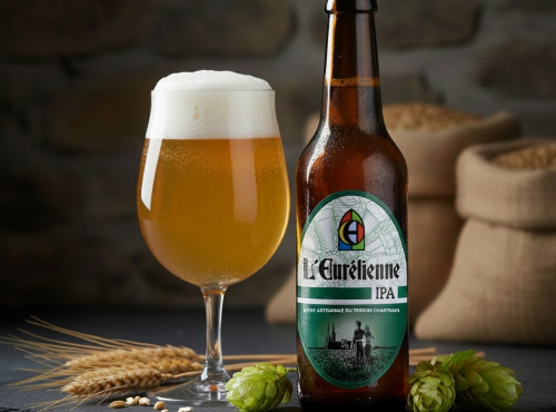 Bière L’Eurélienne – Brasserie de Chandres - 6 X BIERES IPA  L'Eurélienne 33CL