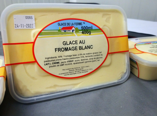 Les Glaces de la Promesse - Glace au fromage blanc