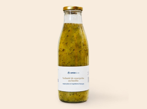 Omie - DESTOCKAGE - Velouté de courgette au basilic - 75 cl