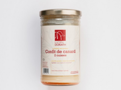 Lucien Doriath - Confit de canard 2 cuisses - 450g