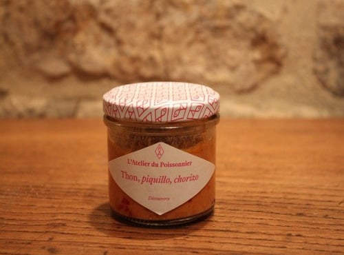 La Ferme DUVAL - Rillette Thon, piquillo, chorizo - 90g