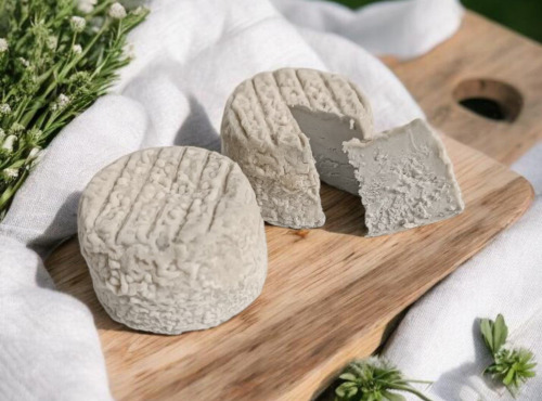 Ferme de L'Or Blanc - Duo de Crottins Cendré de chèvre
