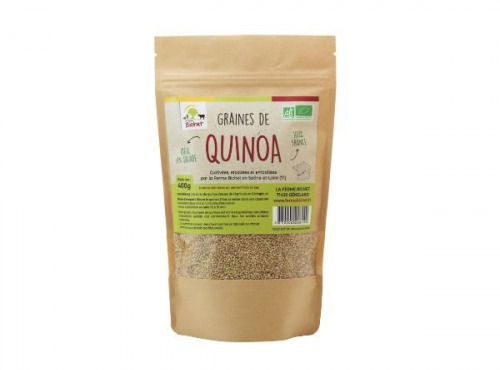 Ferme Bichet - Graines de quinoa BIO 400g