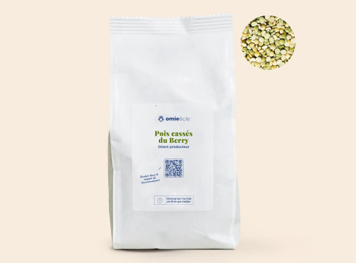 Omie - DESTOCKAGE - Pois cassés du Berry - 500 g