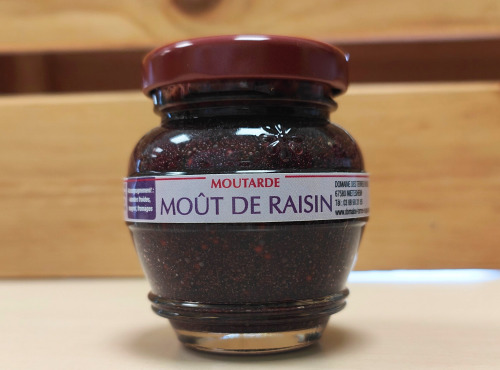 Domaine des Terres Rouges - Moutarde au Moût de Raisin 55G