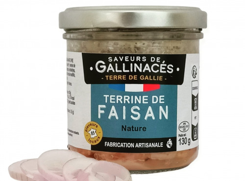 Terre de Gallie - Terrine de faisan nature