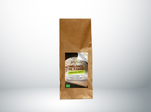 Adal Terra - Mélange de Farines Biodynamiques pour Pain Complet 1KG