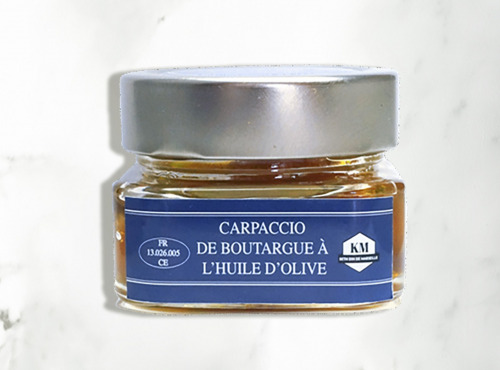 Maison Martégale - CARPACCIO BOUTARGUE HUILE OLIVE 50G