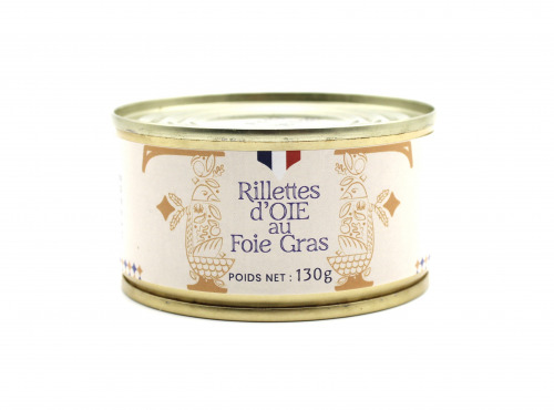 Ferme des Fayards - Rillettes d’Oie au foie gras 30% 130g