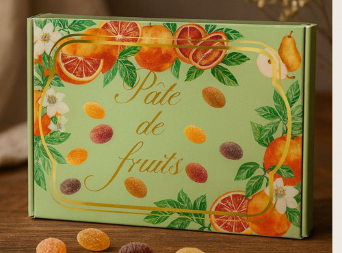 Nougats Laurmar - Assortiment De  Pavés De Pâtes De Fruits