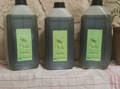 Domaine Les Conques Soulière - 3* 5 Litres Huile d'Olive Vierge Extra / FR-BIO-16