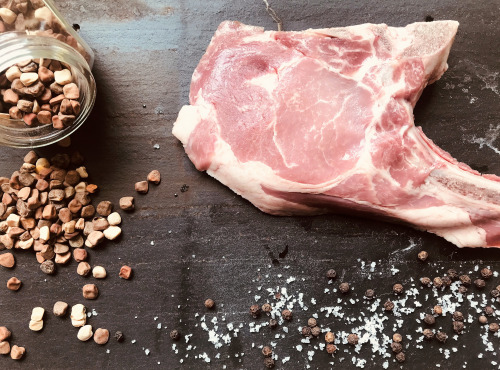 Du bio dans l'assiette - Côtes Échine de Porc Gascon / Duroc Bio x 2