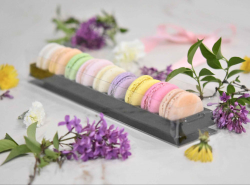 Invitation au Délice - Coffret de 09 Macarons Edition Printemps - SPÉCIAL FÊTE DES MÈRES - Lot de 4